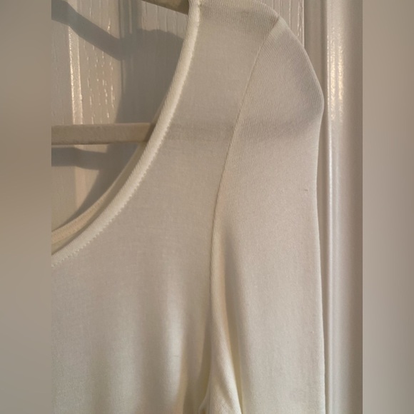 Nordstrom Open Edit Top in White - Picture 4 of 6